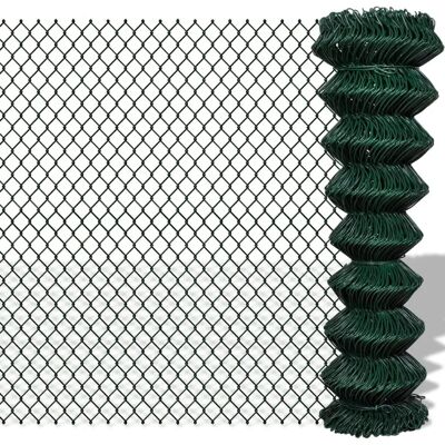 Recinzione a catena verde vidaXL 15m - Recinzione Recinzione a catena verde vidaXL 15m - Recinzione