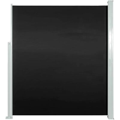 Stores latéraux noir vidaXL 160x300cm - Tonnelle de protection - Publicité Stores latéraux noir vidaXL 160x300cm - Tonnelle de protection - Publicité