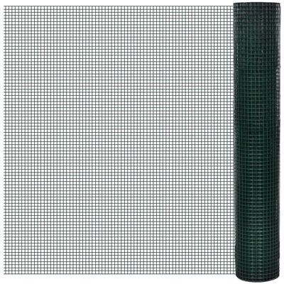 Maisonchic Stahlnetzzaun 25x1m Grün - Geflügelzaun Maisonchic Stahlnetzzaun 25x1m Grün - Geflügelzaun