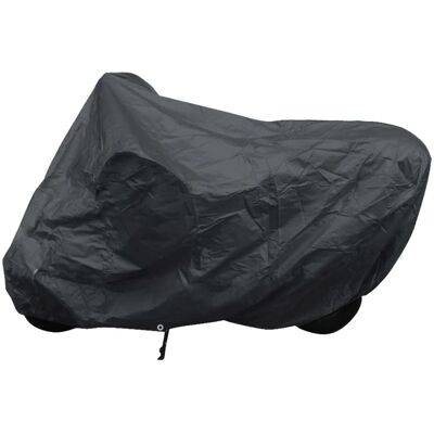 vidaXL Motorradabdeckung Grau Polyester - Motorradschutz vidaXL Motorradabdeckung Grau Polyester - Motorradschutz
