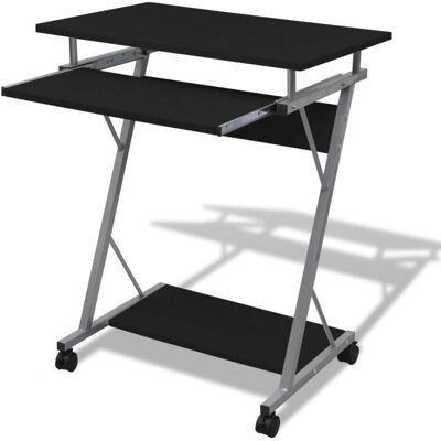 VidaXL Computertisch Kompakt Schwarz - Schreibtisch VidaXL Computertisch Kompakt Schwarz - Schreibtisch