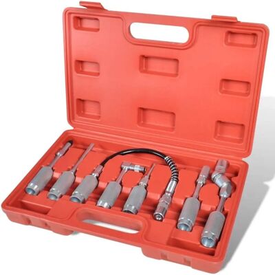 vidaXL Schmieradapter Pressen - 7 Stück Set für Schmierwerkzeuge vidaXL Schmieradapter Pressen - 7 Stück Set für Schmierwerkzeuge