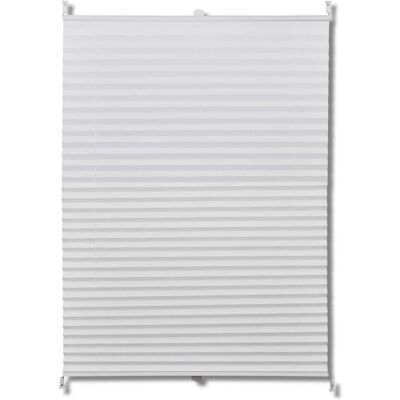 vidaXL Weiße Plisseerollo 50x150cm - Sonnen- und Sichtschutz vidaXL Weiße Plisseerollo 50x150cm - Sonnen- und Sichtschutz