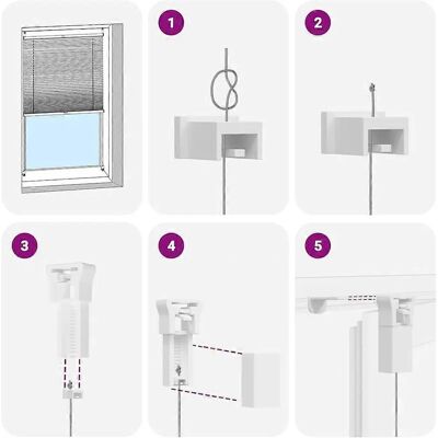 vidaXL Creme Plissee Faltrollo - Fensterrollo vidaXL Creme Plissee Faltrollo - Fensterrollo