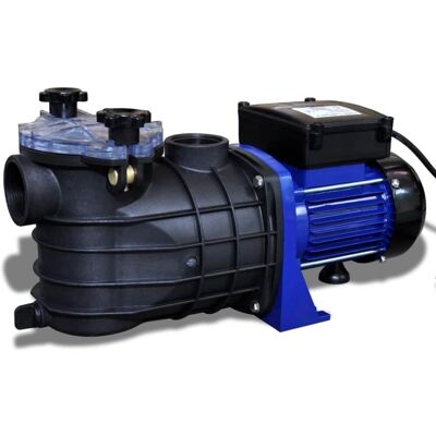 vidaXL Schwimmbadpumpe - 500W, Blau, Zirkulationspumpe vidaXL Schwimmbadpumpe - 500W, Blau, Zirkulationspumpe