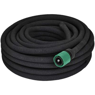 vidaXL Gartenschlauch - 50M Schwarz - Garten Bewässerungsschlauch vidaXL Gartenschlauch - 50M Schwarz - Garten Bewässerungsschlauch