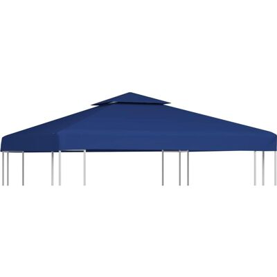 vidaXL Gazebo Cover Dark Blue Waterproof 3x3m - Gazebo Cover vidaXL Gazebo Cover Dark Blue Waterproof 3x3m - Gazebo Cover