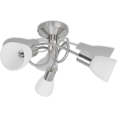 vidaXL Deckenlampe mit Glaslampenschirmen - Modernes Design vidaXL Deckenlampe mit Glaslampenschirmen - Modernes Design