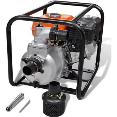 vidaXL Benzinmotor Wasserpumpe - 50 mm Anschluss - 4800 W vidaXL Benzinmotor Wasserpumpe - 50 mm Anschluss - 4800 W