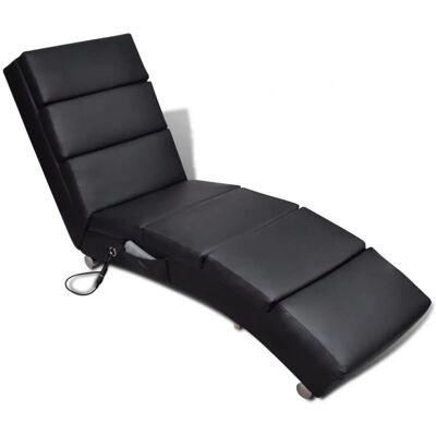 vidaXL 748709 Fauteuil de Massage - Noir - Ergonomique & Moderne - Publicité vidaXL 748709 Fauteuil de Massage - Noir - Ergonomique & Moderne - Publicité