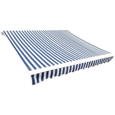vidaXL Blaue & Weiße Markisenplane 6x3 m - UV-beständig vidaXL Blaue & Weiße Markisenplane 6x3 m - UV-beständig
