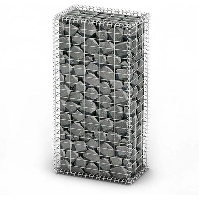 vidaXL Verzinktes Gabionenkorb 100x50x30 cm - Gabionenkorb vidaXL Verzinktes Gabionenkorb 100x50x30 cm - Gabionenkorb