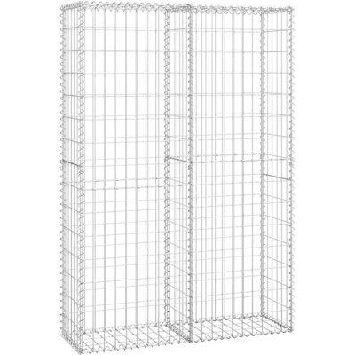 vidaXL Gabionen mit Deckel aus verzinktem Draht 150x100x30 cm vidaXL Gabionen mit Deckel aus verzinktem Draht 150x100x30 cm