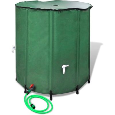 VidaXL Wasserbehälter 500L Klappbar - Regenwasser Speicherbehälter VidaXL Wasserbehälter 500L Klappbar - Regenwasser Speicherbehälter