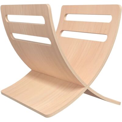 vidaXL Zeitschriftenständer Holz - Magazinständer, natur, beige, 1,65 kg vidaXL Zeitschriftenständer Holz - Magazinständer, natur, beige, 1,65 kg