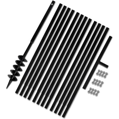 vidaXL Trivella da Terra con Manico 100 mm - Trivella da Terra vidaXL Trivella da Terra con Manico 100 mm - Trivella da Terra