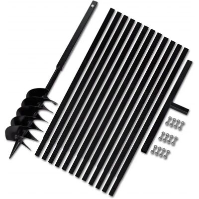 vidaXL Perforatore da terra con manico 150 mm - Perforatore da terra vidaXL Perforatore da terra con manico 150 mm - Perforatore da terra