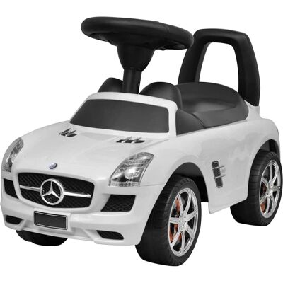 vidaXL Voiture pour enfants Mercedes Benz - Blanc - Voiture à pousser pour enfants - Publicité vidaXL Voiture pour enfants Mercedes Benz - Blanc - Voiture à pousser pour enfants - Publicité
