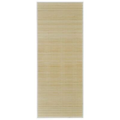 VidaXL Rechthoekige bamboe vloerkleed voor binnen - Vloermat - 150x200 cm VidaXL Rechthoekige bamboe vloerkleed voor binnen - Vloermat - 150x200 cm