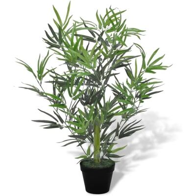 vidaXL Arbre de bambou artificiel avec pot 80cm - Arbre artificiel - Publicité vidaXL Arbre de bambou artificiel avec pot 80cm - Arbre artificiel - Publicité