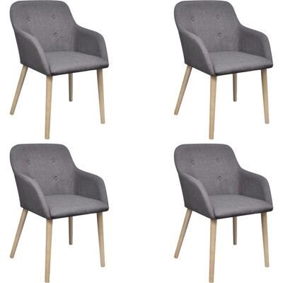 vidaXL 270572 Chaise de restaurant/grande en gris - Chaise de restaurant vidaXL 270572 Chaise de restaurant/grande en gris - Chaise de restaurant