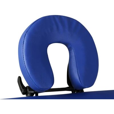 vidaXL Camilla de Masaje Plegable con 2 Zonas - Azul - Camilla de Masaje vidaXL Camilla de Masaje Plegable con 2 Zonas - Azul - Camilla de Masaje
