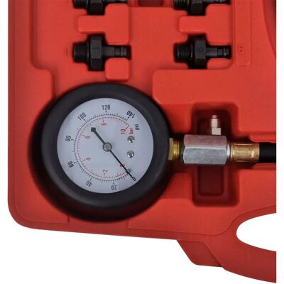 vidaXL Motor- und Öl-Drucktestset - Robustes Diagnosewerkzeug vidaXL Motor- und Öl-Drucktestset - Robustes Diagnosewerkzeug