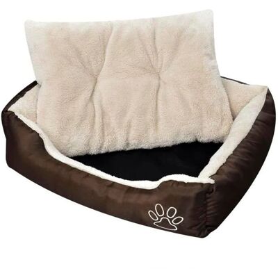 vidaXL Hundeseng - Brun - Varm, Let, Indendørs/Udendørs vidaXL Hundeseng - Brun - Varm, Let, Indendørs/Udendørs