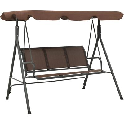 Banquette suspendue de jardin avec auvent café - Banquette suspendue de jardin Banquette suspendue de jardin avec auvent café - Banquette suspendue de jardin