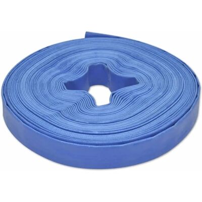 vidaXL Platte Slang 25m 1" PVC Waterafvoer - Slang vidaXL Platte Slang 25m 1" PVC Waterafvoer - Slang