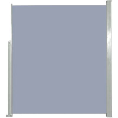 vidaXL Tenda laterale retrattile grigia 160x300cm - Tenda vidaXL Tenda laterale retrattile grigia 160x300cm - Tenda