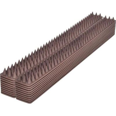 vidaXL Vogelabwehrspitzen 49x4,5x1,7cm Set mit 20 vidaXL Vogelabwehrspitzen 49x4,5x1,7cm Set mit 20