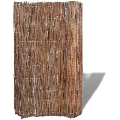vidaXL Gartenzweigholzzaun 300x100cm Für Garten, Außenbereich vidaXL Gartenzweigholzzaun 300x100cm Für Garten, Außenbereich