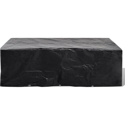 vidaXL Tuinmeubelhoes Poly Rattan 10 Oogjes 300x140cm vidaXL Tuinmeubelhoes Poly Rattan 10 Oogjes 300x140cm