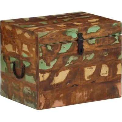 vidaXL Aufbewahrungsbox Massiv recyceltes Holz Eingangsraum Koffer Hocker - Aufbewahrungsbox vidaXL Aufbewahrungsbox Massiv recyceltes Holz Eingangsraum Koffer Hocker - Aufbewahrungsbox