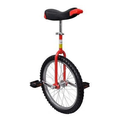 vidaXL Monocycle - Réglable 20 Pouces Rouge & Vert - Équipement Sportif vidaXL Monocycle - Réglable 20 Pouces Rouge & Vert - Équipement Sportif
