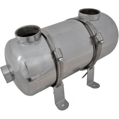 vidaXL Pool varmeveksler - 355 x 134 mm - 40 kW vidaXL Pool varmeveksler - 355 x 134 mm - 40 kW