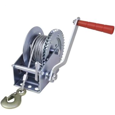 Tiratore manuale vidaXL 540 kg - Hand Winch Tiratore manuale vidaXL 540 kg - Hand Winch