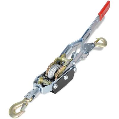 vidaXL Seilzug 1815 kg - Handkurbel mit 2 Gängen für Fahrzeuge vidaXL Seilzug 1815 kg - Handkurbel mit 2 Gängen für Fahrzeuge