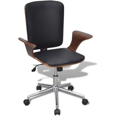 vidaXL Bureaustoel met Kunstleer - Swivel & Verstelbaar in Hoogte vidaXL Bureaustoel met Kunstleer - Swivel & Verstelbaar in Hoogte