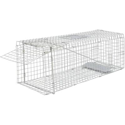 vidaXL 80 cm Humane Tierfalle Verzinkt vidaXL 80 cm Humane Tierfalle Verzinkt
