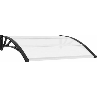 vidaXL Türvordach 120x100cm - Wetterfester Schutz für Türen & Fenster vidaXL Türvordach 120x100cm - Wetterfester Schutz für Türen & Fenster