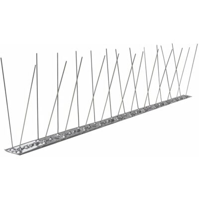 VIDAXL - 6 Stück Edelstahl 3 m - Vogelstachel-Set VIDAXL - 6 Stück Edelstahl 3 m - Vogelstachel-Set
