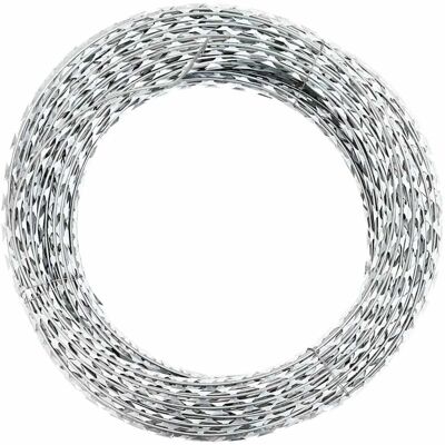 vidaXL Alambre de Espino Concertina Acero Galvanizado 150M - Cercado de Seguridad vidaXL Alambre de Espino Concertina Acero Galvanizado 150M - Cercado de Seguridad