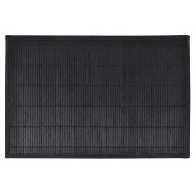 vidaXL 242109 Sets de 6 sous-plats en bambou - Noir - Accessoire de repas vidaXL 242109 Sets de 6 sous-plats en bambou - Noir - Accessoire de repas