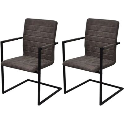 VidaXL 242284 Silla de comedor moderna - Marrón VidaXL 242284 Silla de comedor moderna - Marrón
