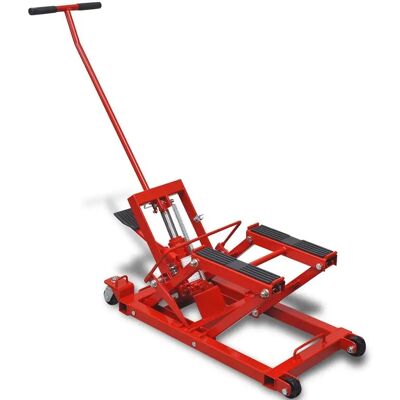 Gato hidráulico VidaXL - 680 kg Soporte pesado para motos, ATV, tractores Gato hidráulico VidaXL - 680 kg Soporte pesado para motos, ATV, tractores