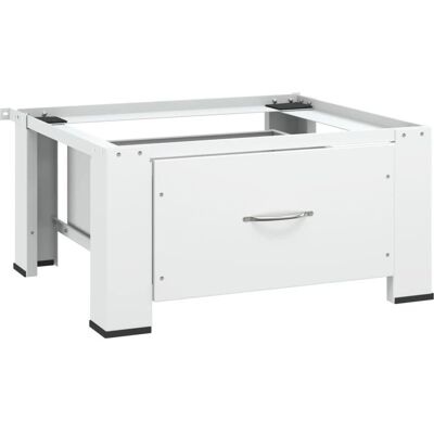 vidaXL Vaskemaskine Pedestal med Skuffe Hvid vidaXL Vaskemaskine Pedestal med Skuffe Hvid