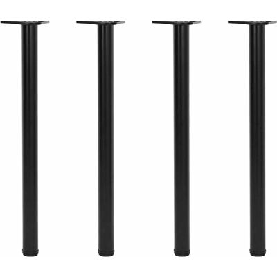 vidaXL 4x Højdejusterbare bordben sorte 870mm - Bordben vidaXL 4x Højdejusterbare bordben sorte 870mm - Bordben