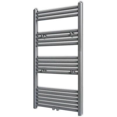 vidaXL Grå Stål Håndklædetørrer 600x1160mm - Radiator vidaXL Grå Stål Håndklædetørrer 600x1160mm - Radiator